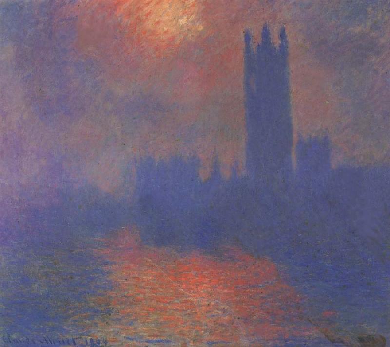 Claude Monet London,Parliament